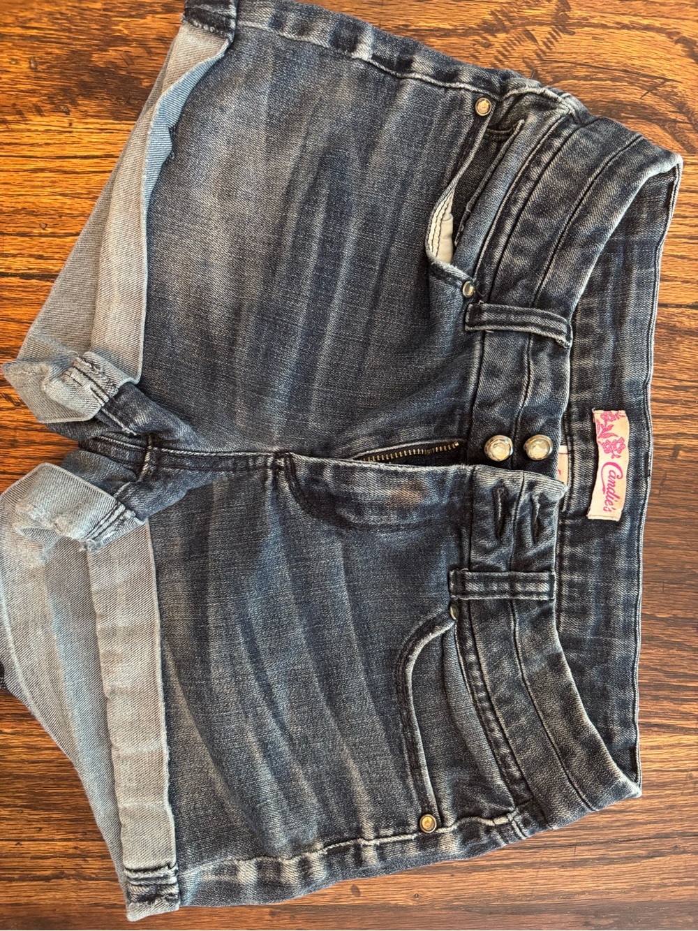 Candie's Women's Medium Dark Blue Denim Jeans